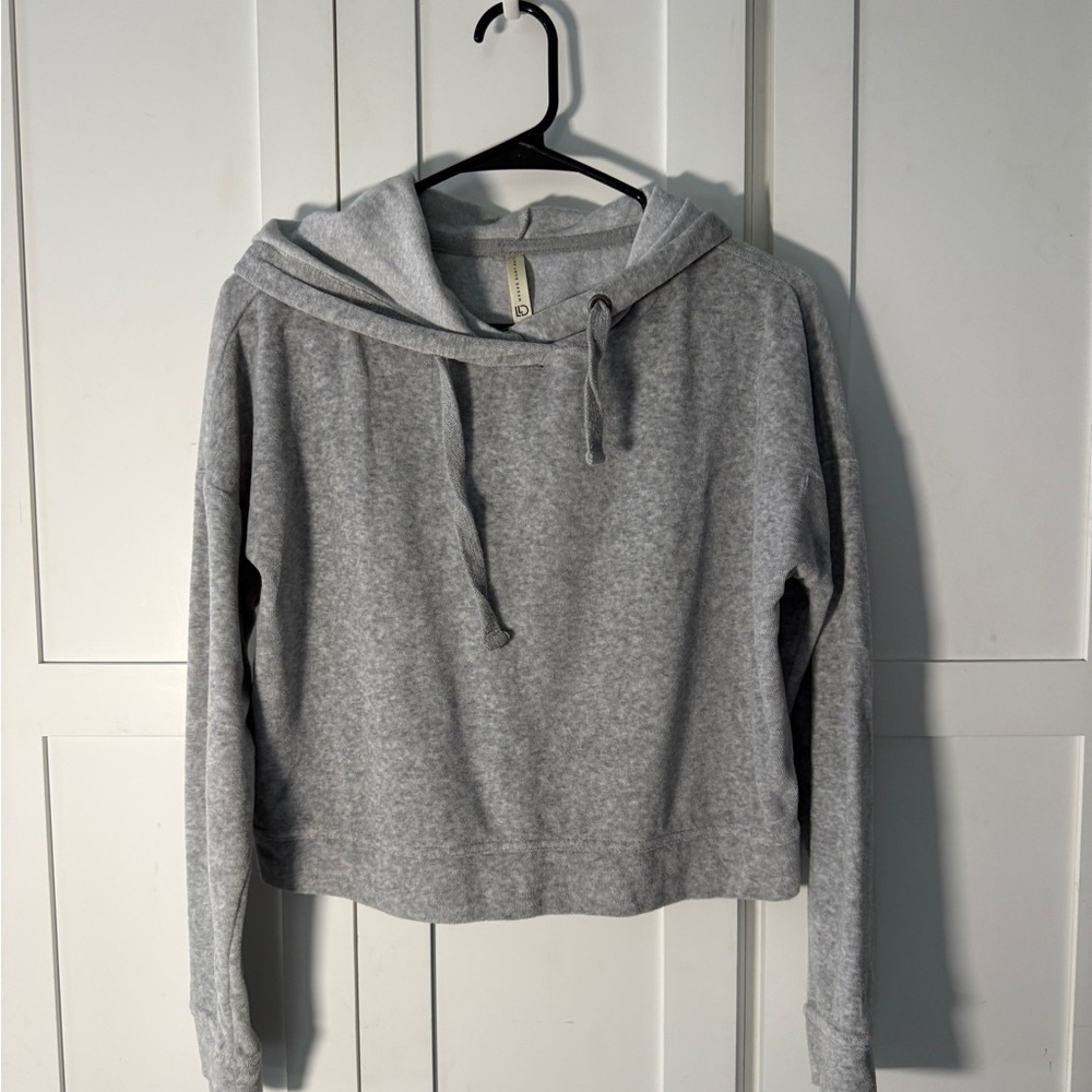 Aeropostale Gray Women's Cropped Hoodie